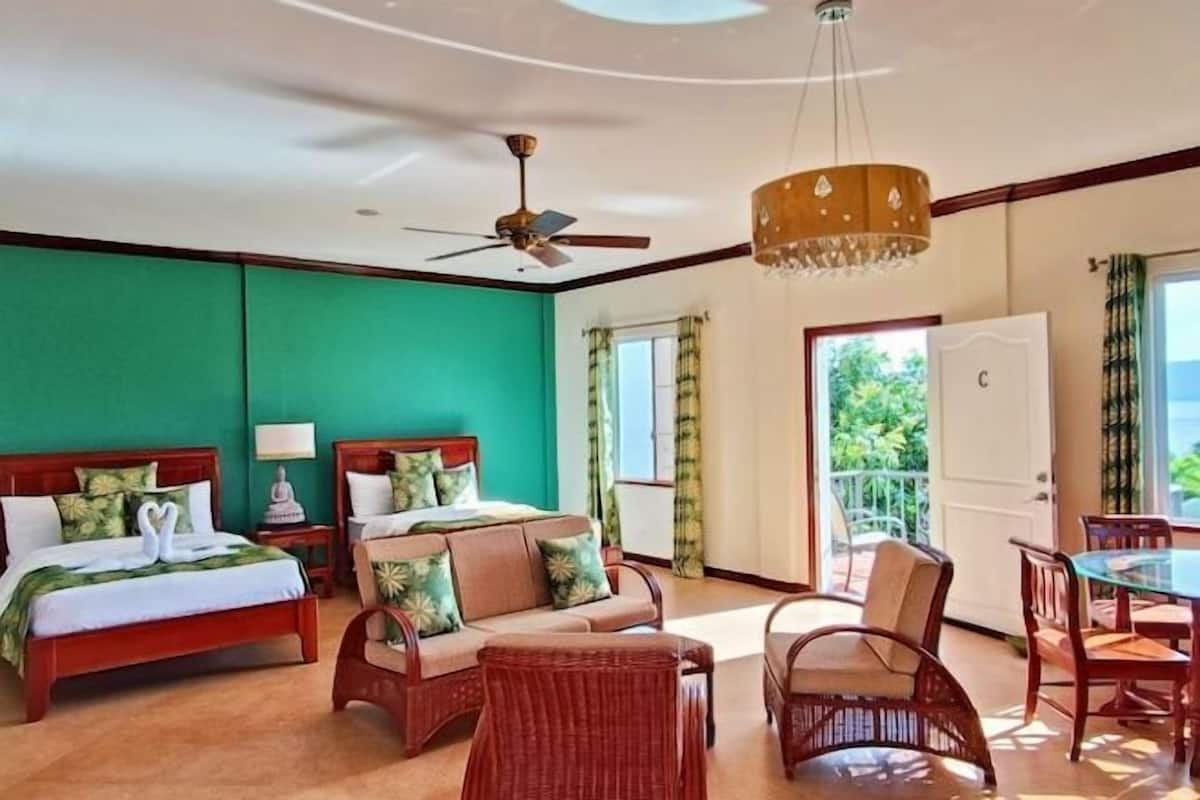 1 habitación, ropa de cama de alta calidad y cubrecamas