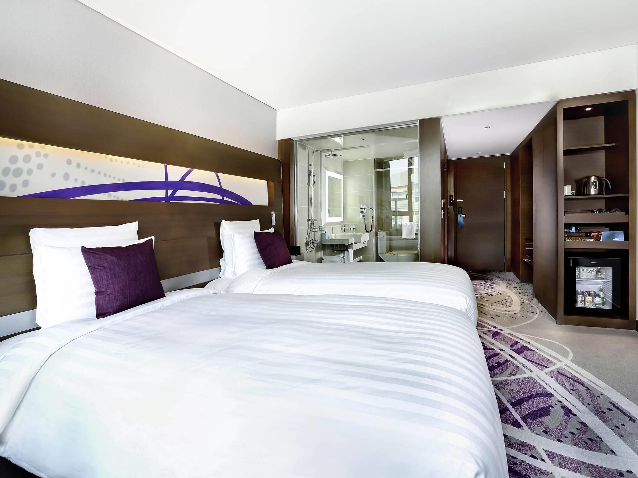 Down comforters, minibar, in-room safe, desk