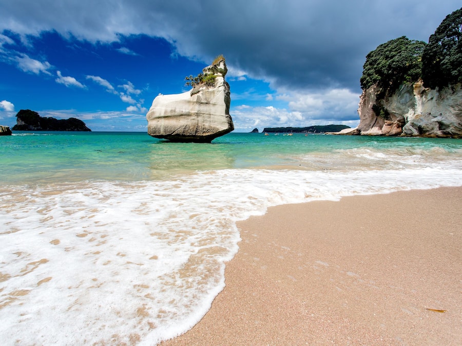 Beach nearby, white sand