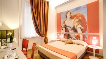 In-room safe, desk, iron/ironing board, free cribs/infant beds