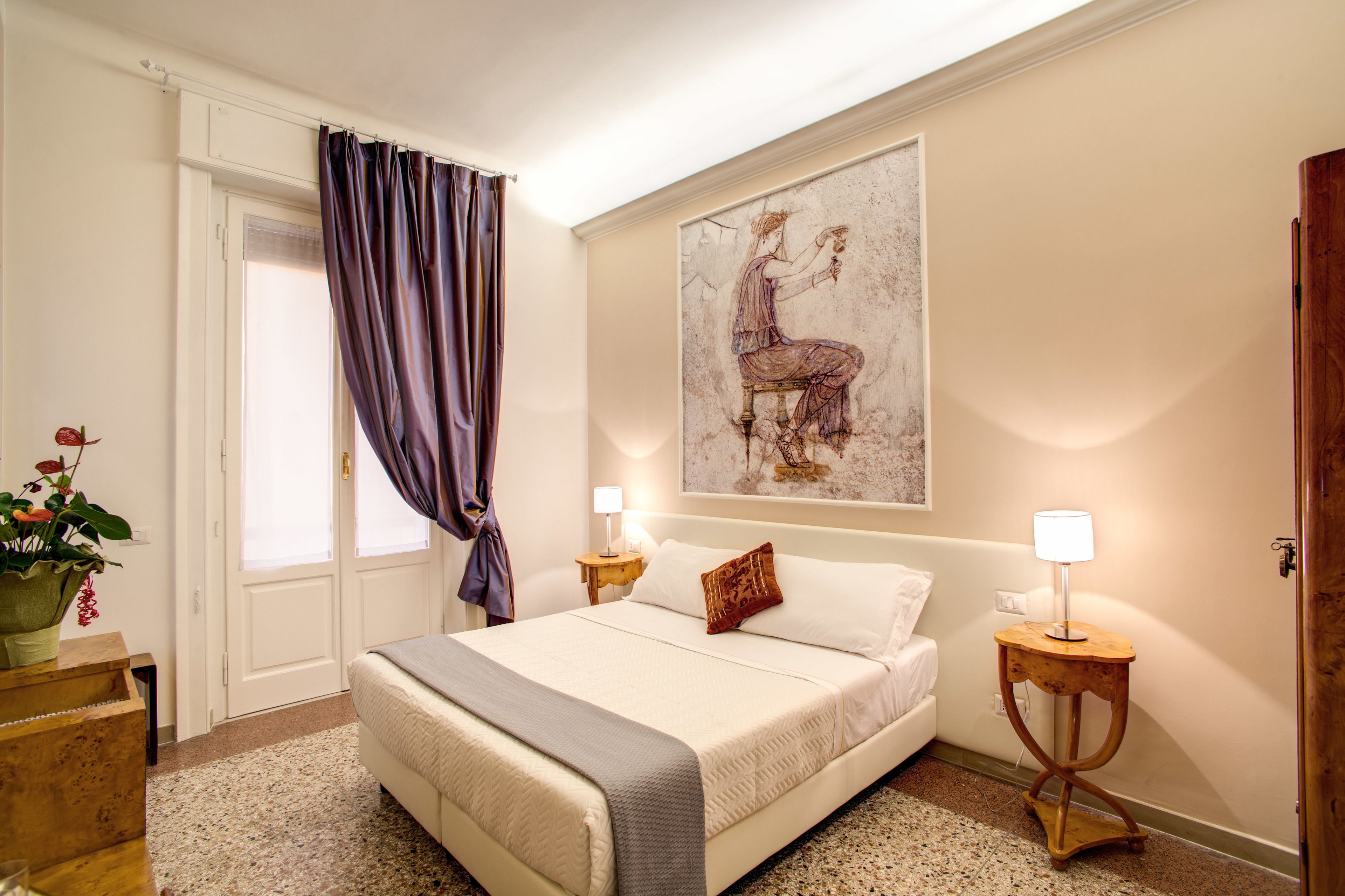 In-room safe, desk, iron/ironing board, free cribs/infant beds