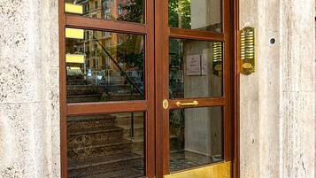 Entrée de l’hébergement