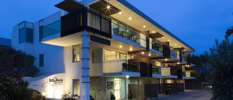 Fassade der Unterkunft