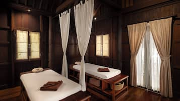 Body treatments, aromatherapy, body scrubs, facials