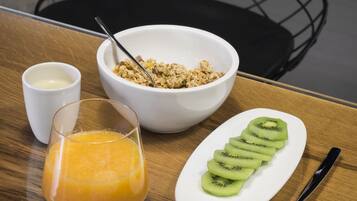 Frukostbuffé varje dag mot avgift