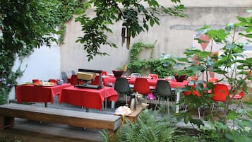 Área para banquetes al aire libre