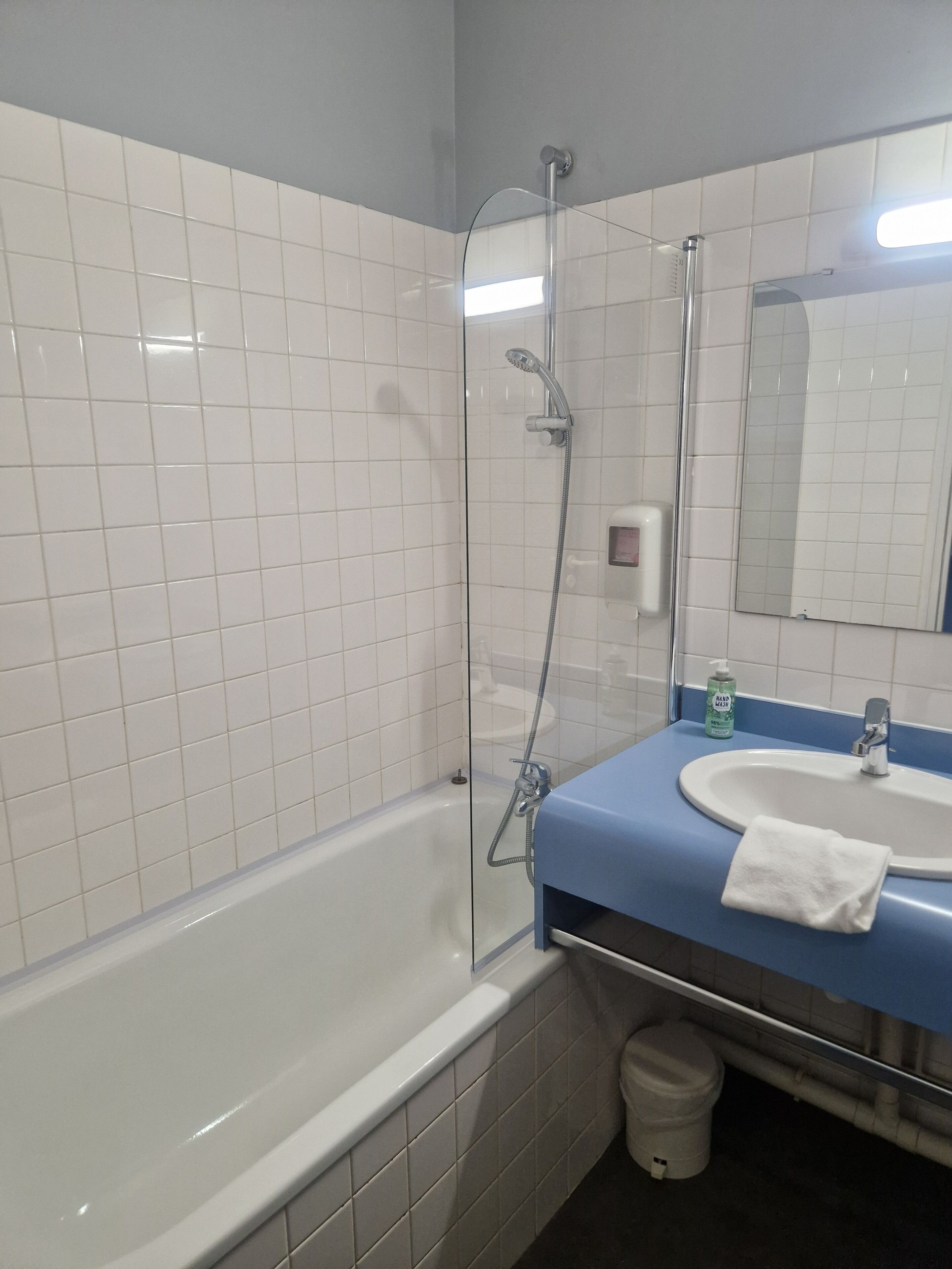 classic double or twin room | bathroom | hair dryer, towels