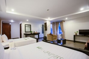 1 bedroom, Egyptian cotton sheets, premium bedding, minibar - G&Z Urban Hotel (Siem Reap)