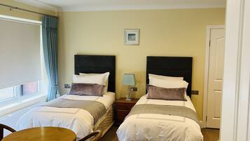 Egyptian cotton sheets, premium bedding, down duvets, pillow-top beds