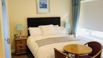 Egyptian cotton sheets, premium bedding, down duvets, pillow-top beds