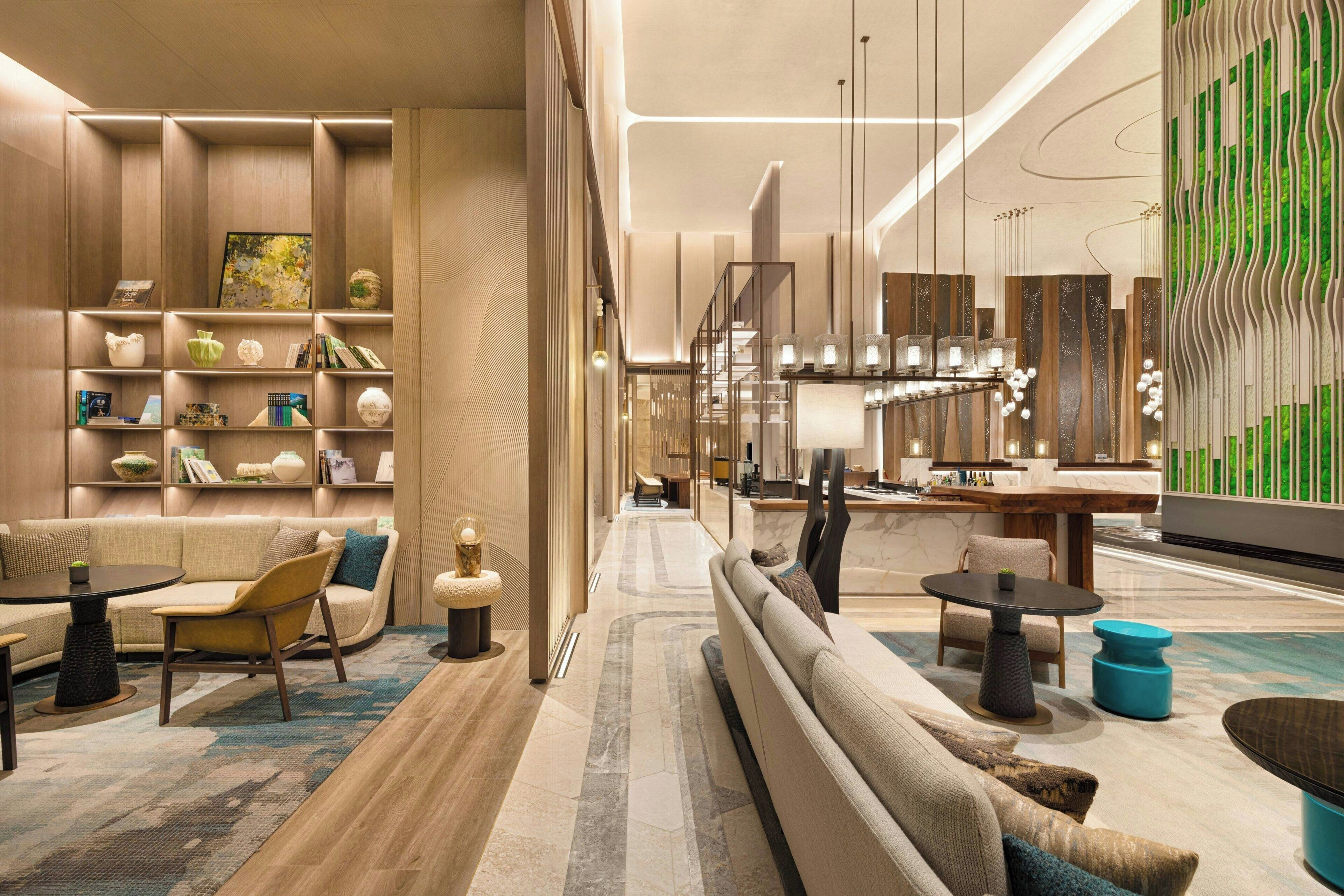 Lounge dans le hall