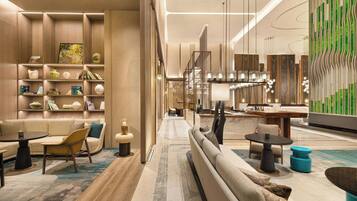 Lounge dans le hall