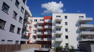 Fassade der Unterkunft