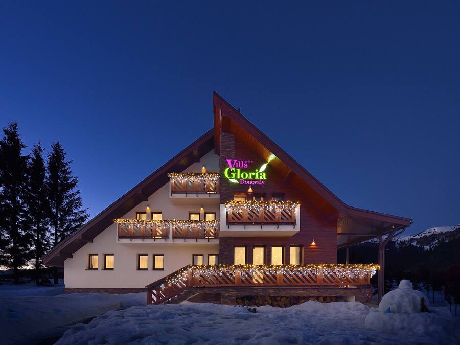 Fassade der Unterkunft