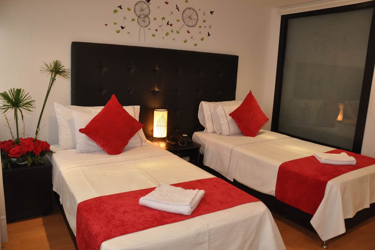 Doppelzimmer | Schreibtisch, kostenloses WLAN