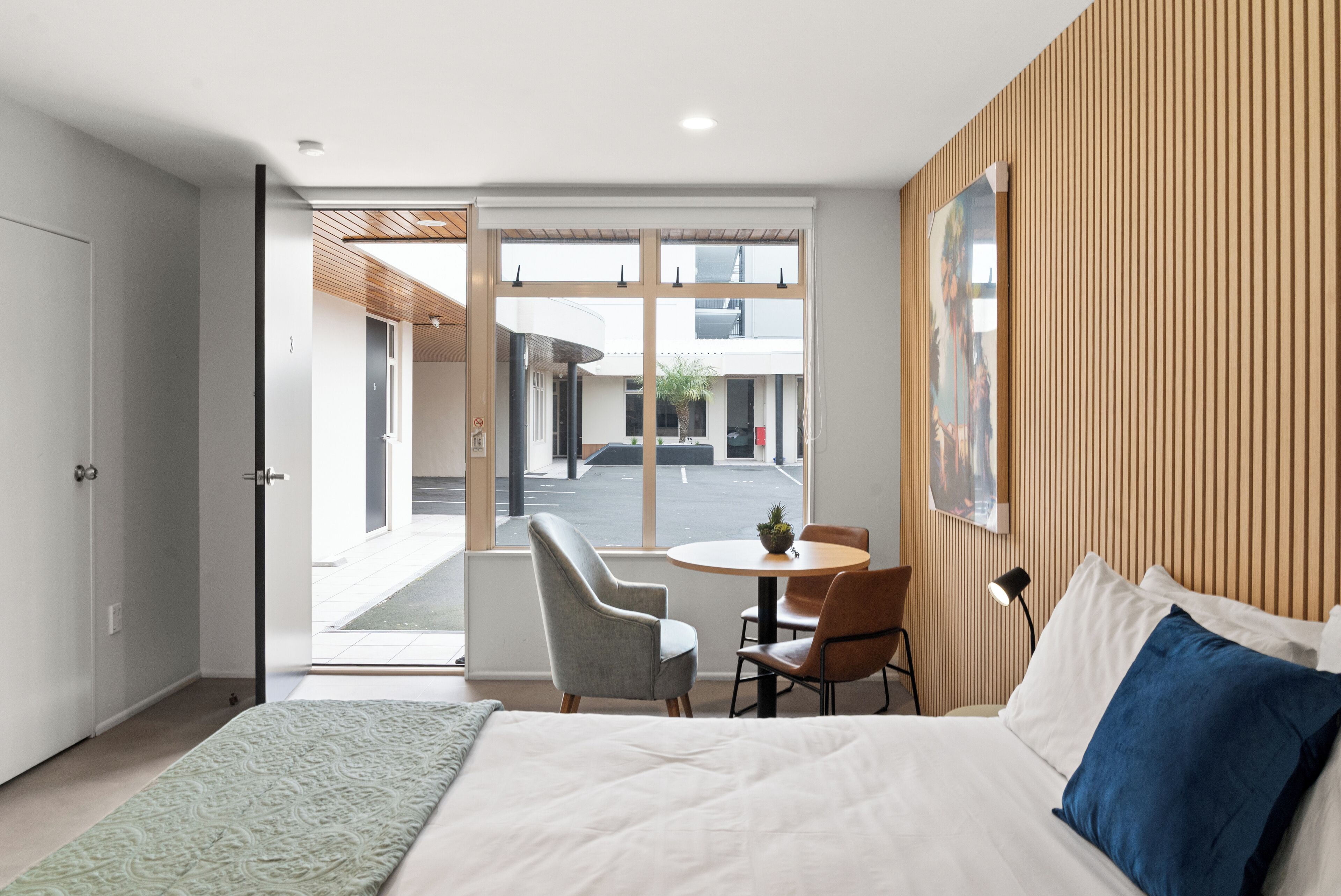 Corporate Studio | Blackout drapes, iron/ironing board, free WiFi, bed sheets