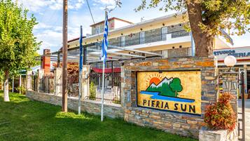 Façade de l’hébergement