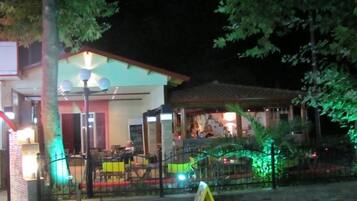 Front of property - evening/night