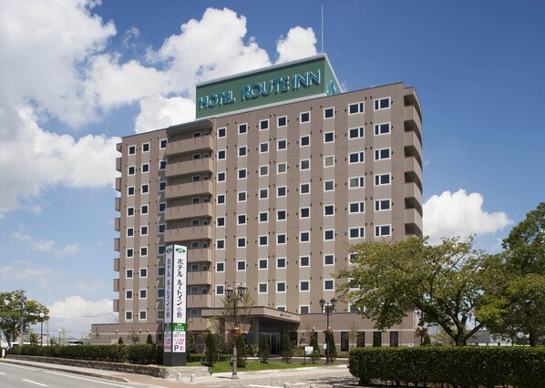 Voorkant van accommodatie