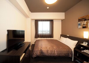 Desk, free WiFi, bed sheets - Hotel Route Inn Ono (Ono)