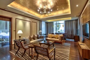 Premier-Suite, 2 Schlafzimmer | Wohnbereich