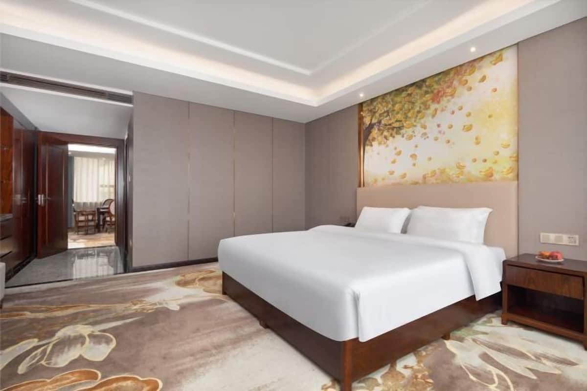 Minibar, in-room safe, alarm clocks
