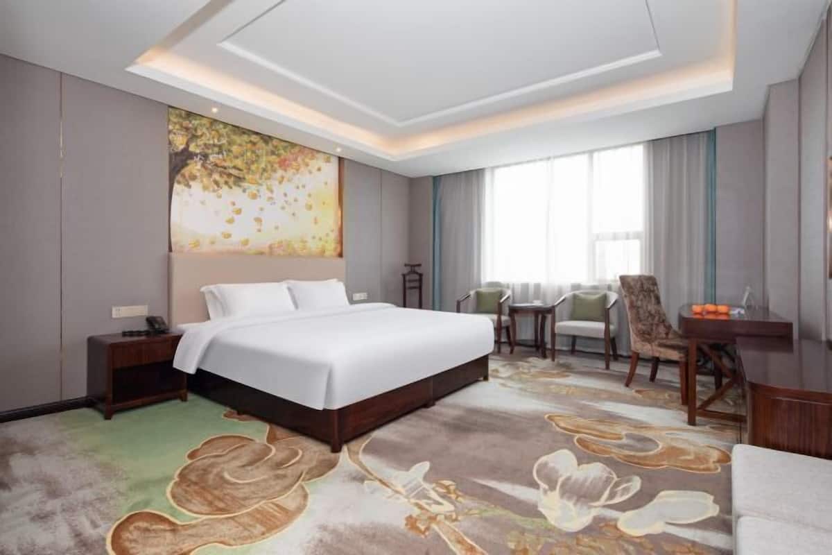Minibar, in-room safe, alarm clocks