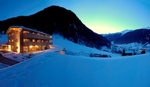 Front of property – evening/night