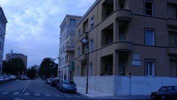 Front of property – evening/night
