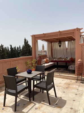 Terraza en la azotea