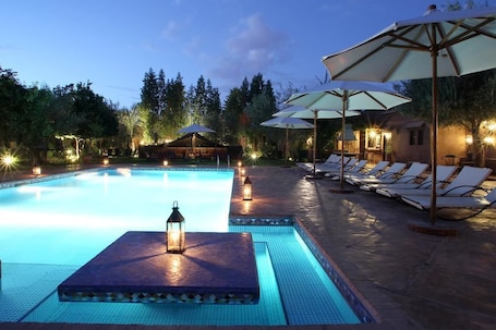 Outdoor pool. Jnane Leila MKS