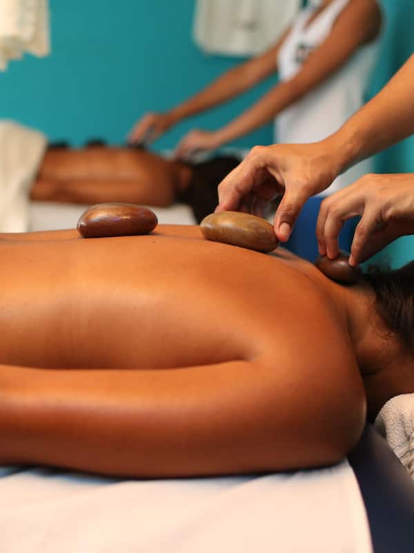 Sale per trattamenti di coppia, trattamenti per il corpo, aromaterapia