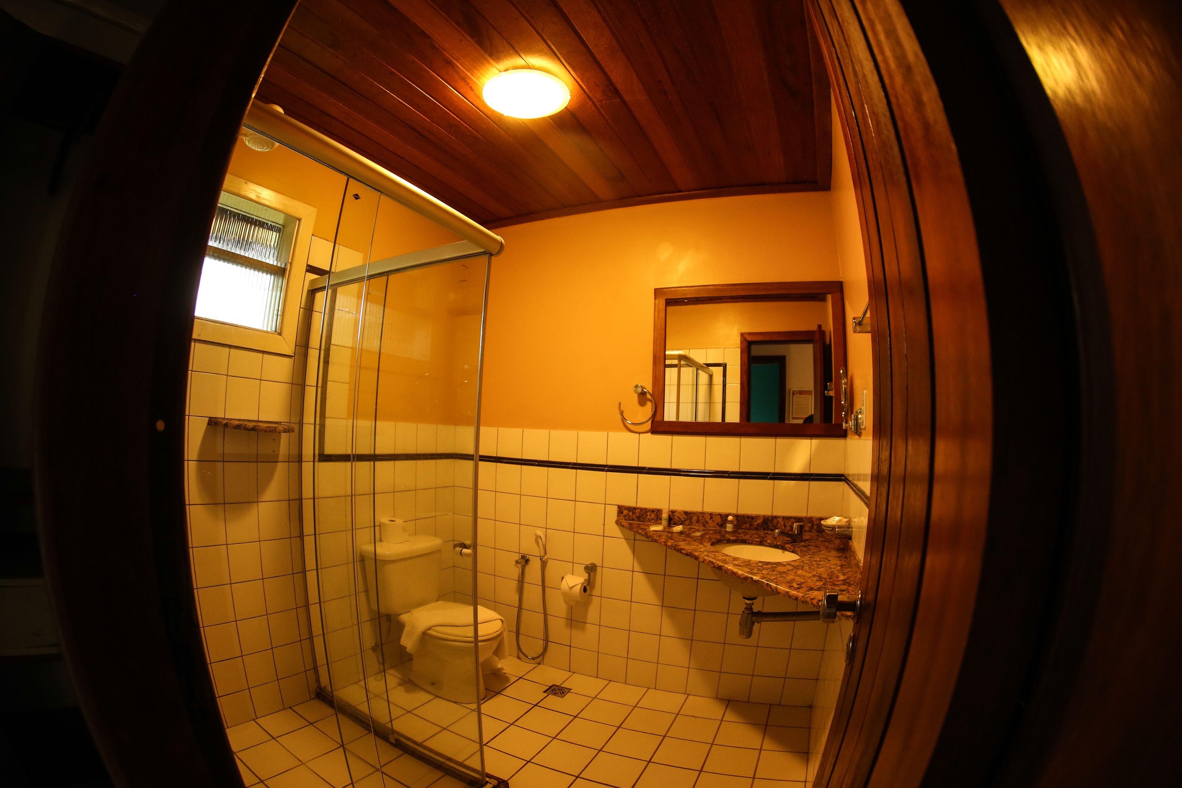 deluxe suite | bathroom | shower, free toiletries, hair dryer, towels