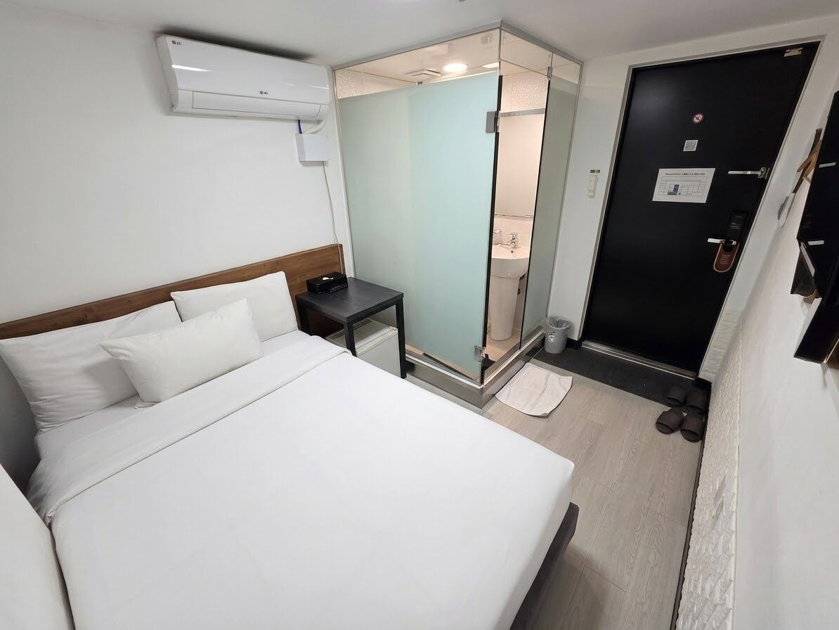 Blackout curtains, iron/ironing board, free WiFi, bed sheets