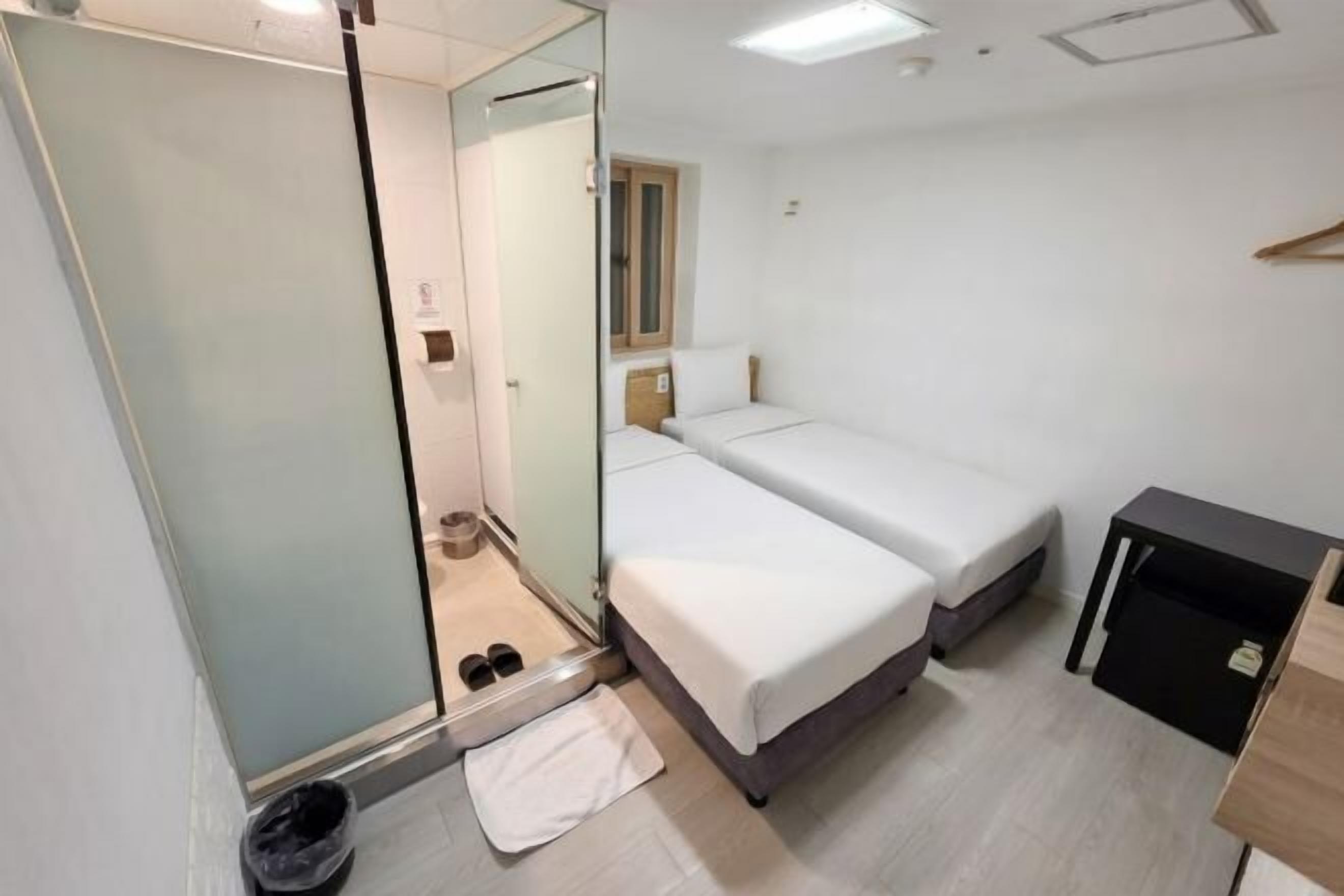 Blackout curtains, iron/ironing board, free WiFi, bed sheets