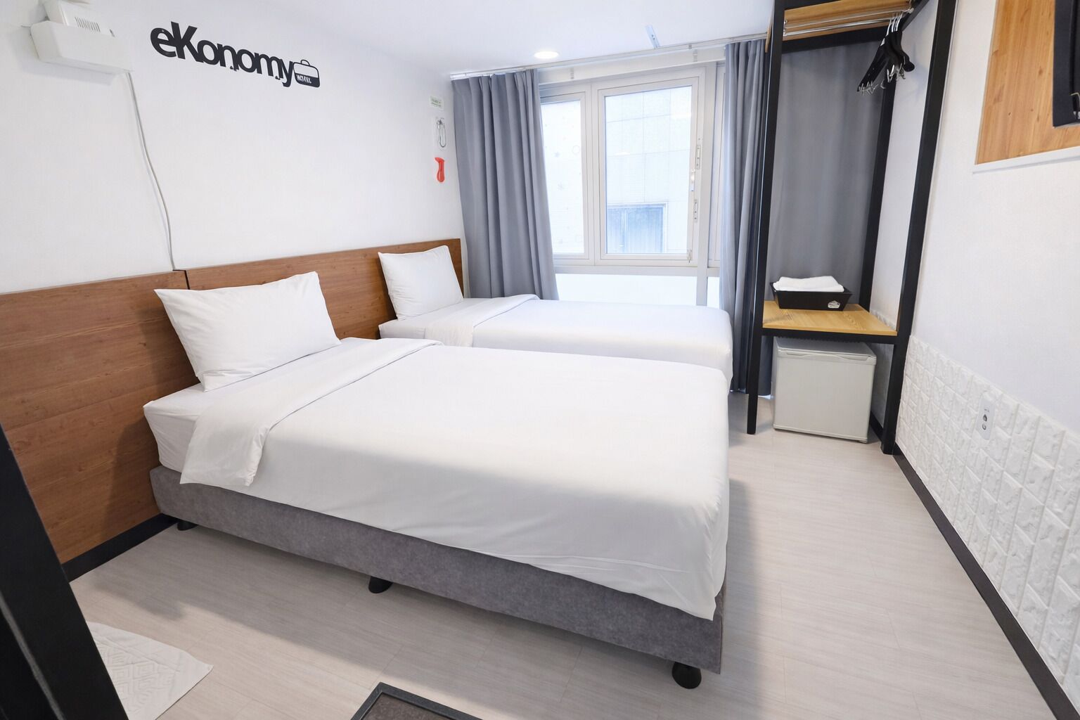 Blackout curtains, iron/ironing board, free WiFi, bed sheets