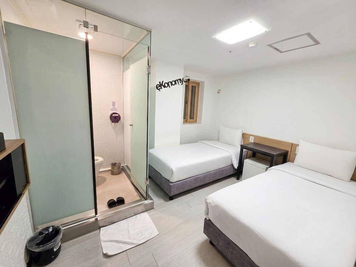 Blackout curtains, iron/ironing board, free WiFi, bed sheets