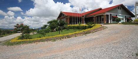 Fassade der Unterkunft