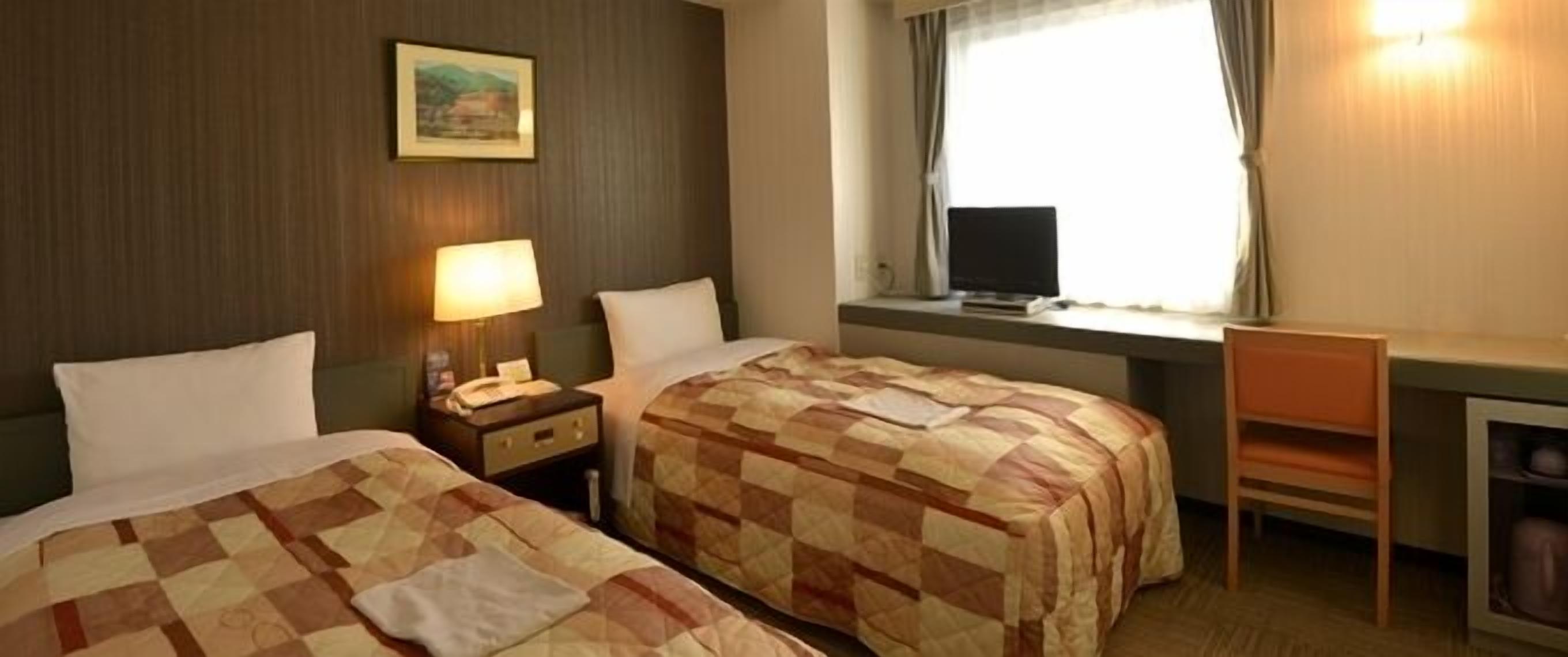 desk, blackout curtains, iron/ironing board, free wifi