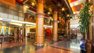 Front of property – evening/night