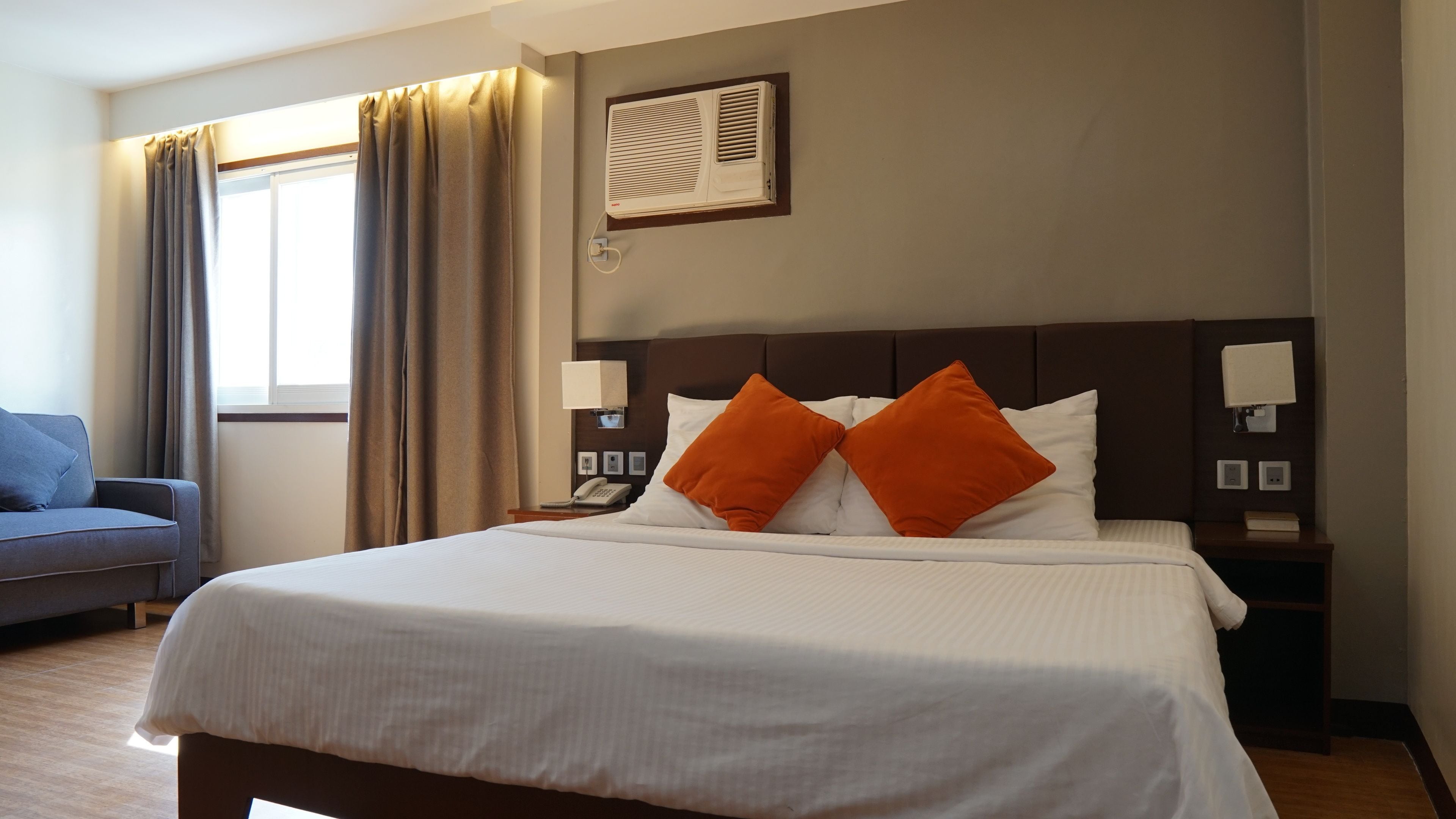 Suite – executive | Skrivebord, ekstrasenger (mot et tillegg), wi-fi (inkludert) og sengetøy