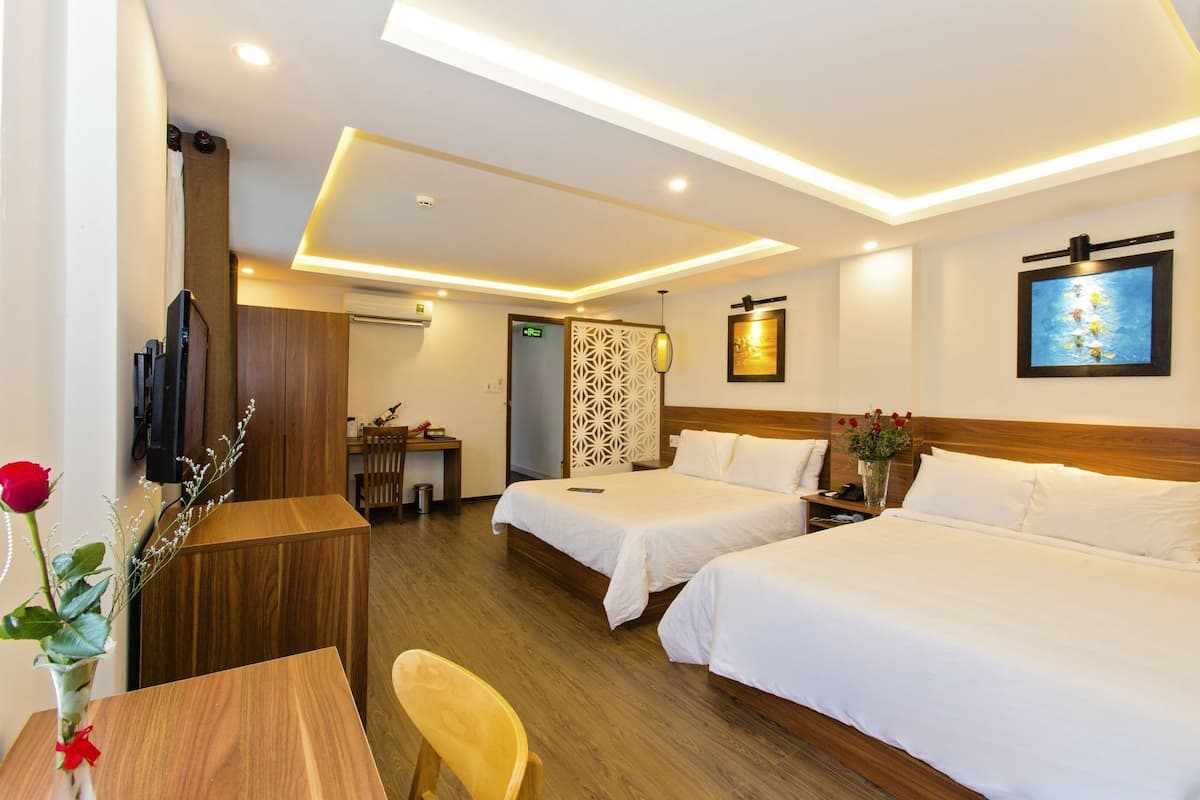 12 habitaciones y ropa de cama de alta calidad