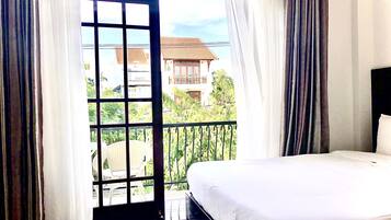 Suite Junior, vue jardin | Vue de la chambre