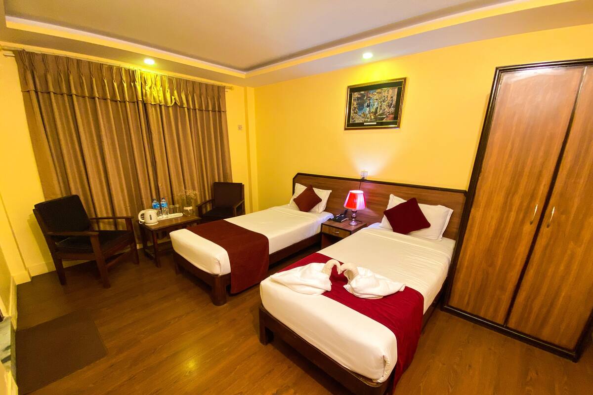 2 habitaciones y camas con pillow-top