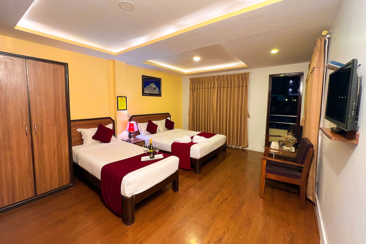 2 habitaciones y camas con pillow-top
