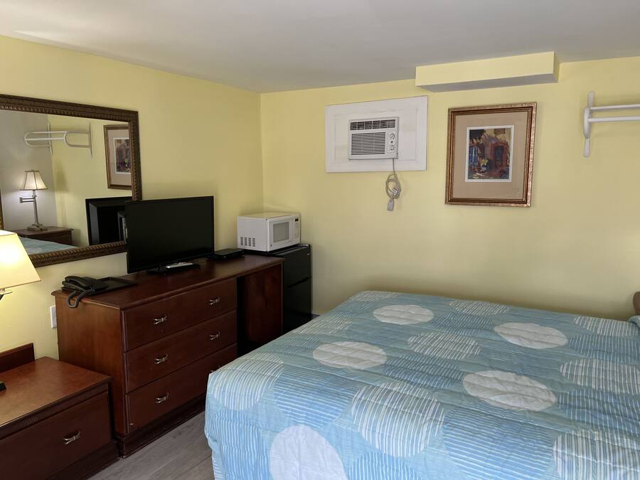 Standard Room, 1 Queen Bed, Non Smoking | Iron/ironing board (on request), WiFi (free)