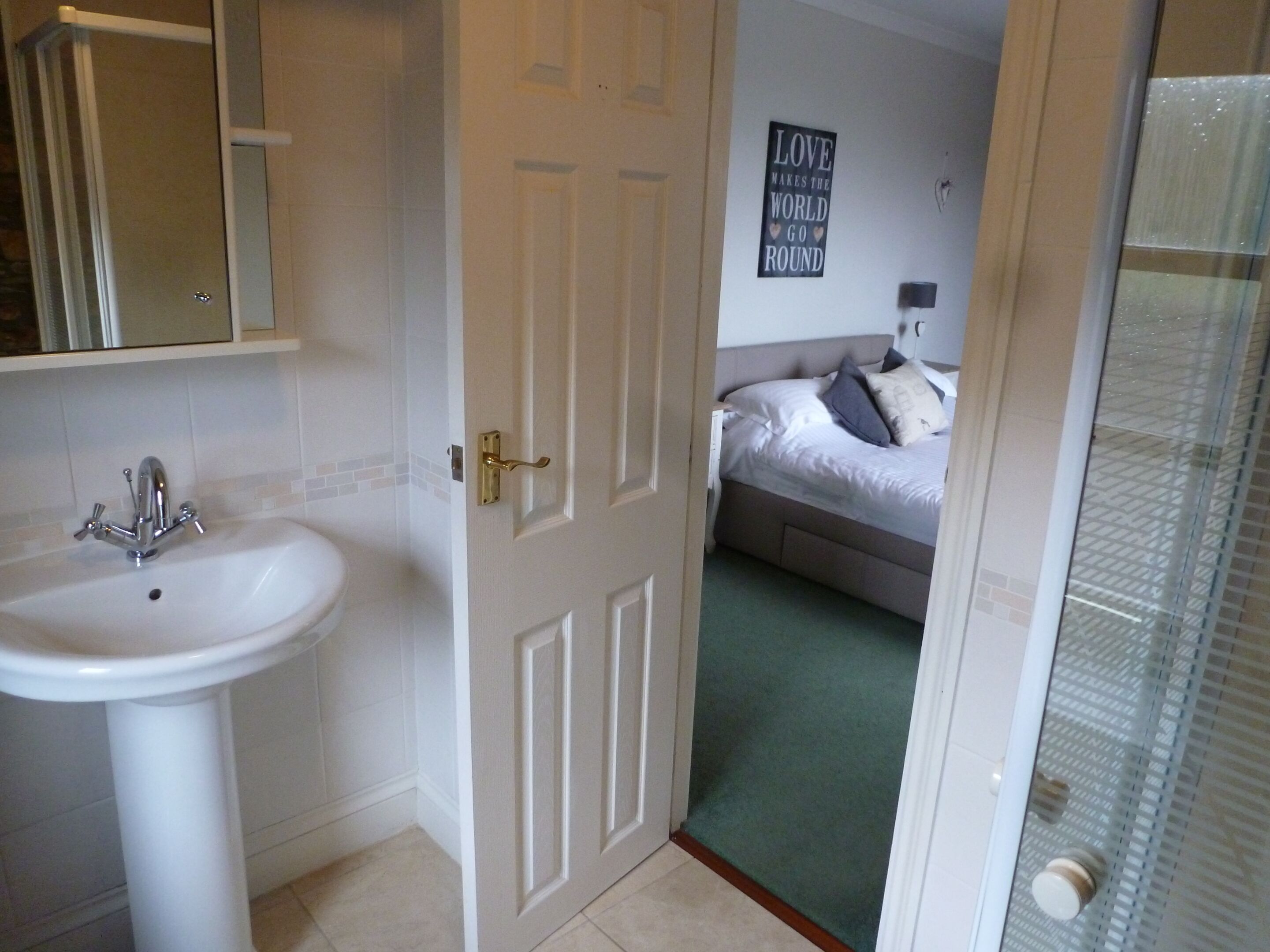 superior double room, ensuite (room 1) | bathroom