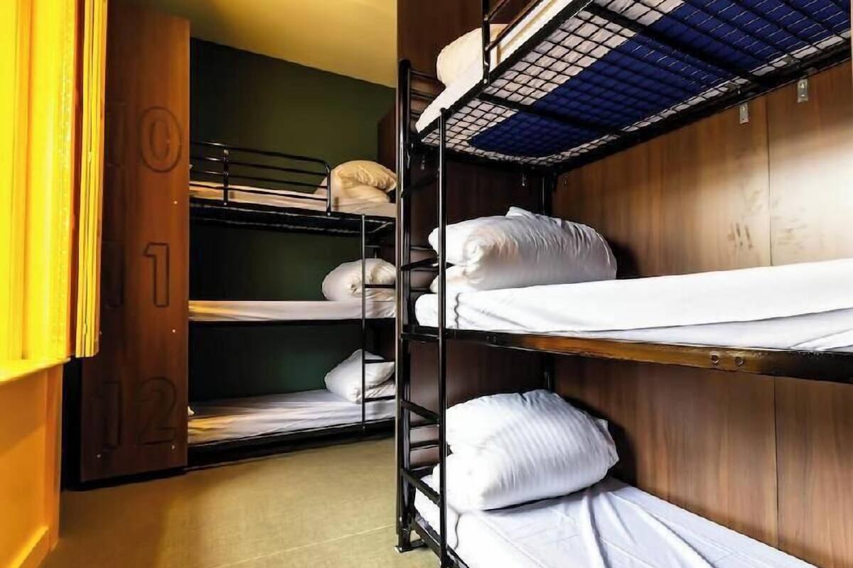 Blackout curtains, iron/ironing board, free WiFi, bed sheets