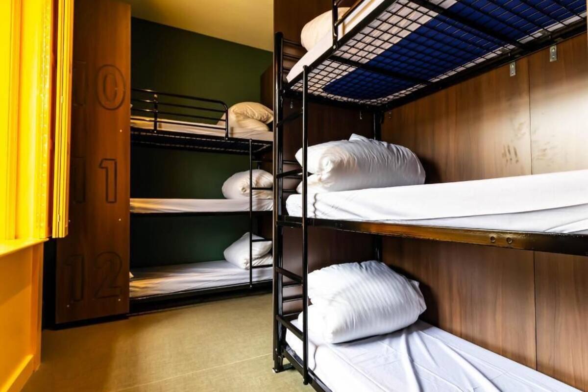 Blackout curtains, iron/ironing board, free WiFi, bed sheets