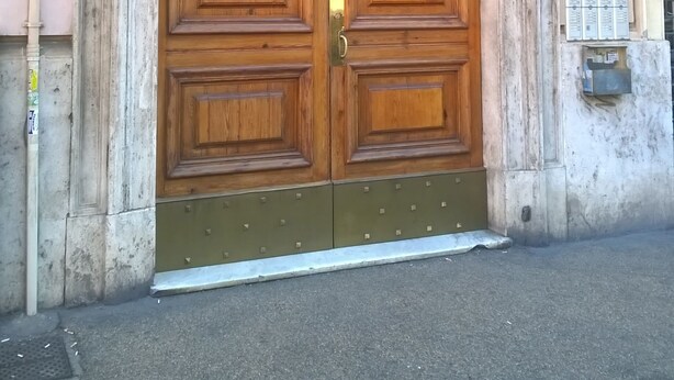 Entrada de la propiedad